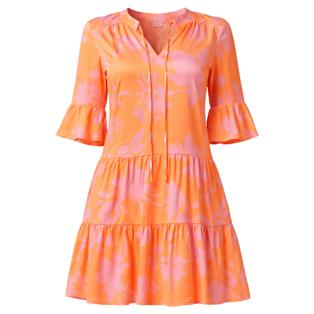 Sukienka mini luźna oversize elegancka