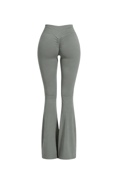Legginsy Push-Up Bootcut z Wysokim Stanem Damskie