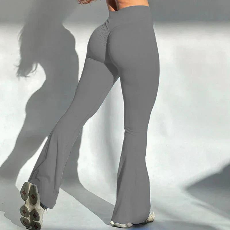Legginsy Push-Up Bootcut z Wysokim Stanem Damskie