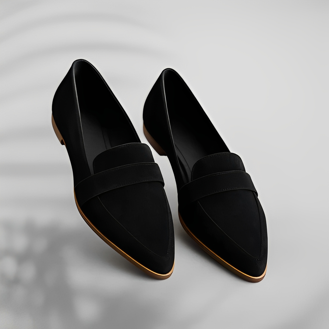 Skórzane Mokasyny Damskie Eleganckie Buty Damskie Wsuwane